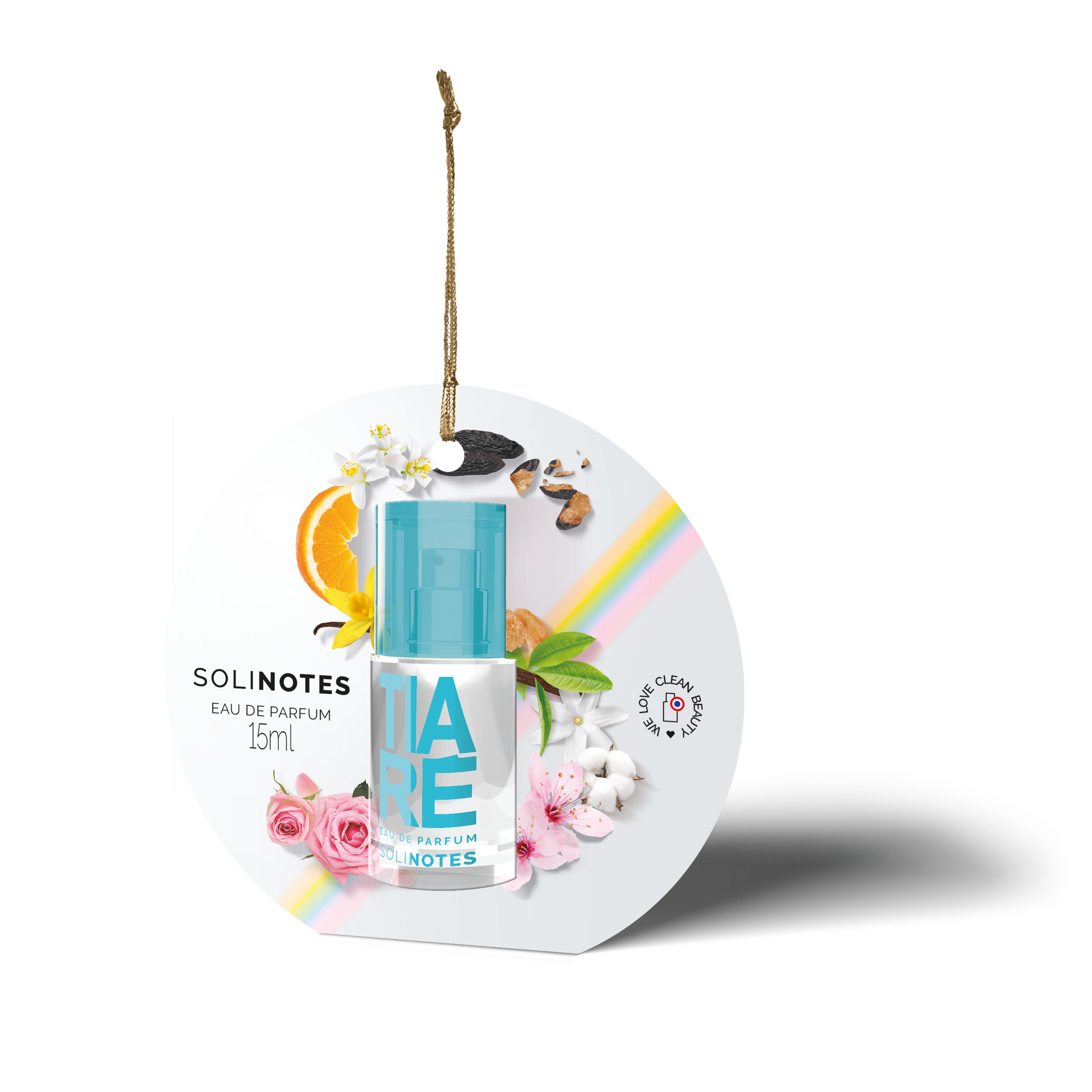 BOULE DE NOEL SOLINOTES EAU DE PARFUM TIARE 15ML