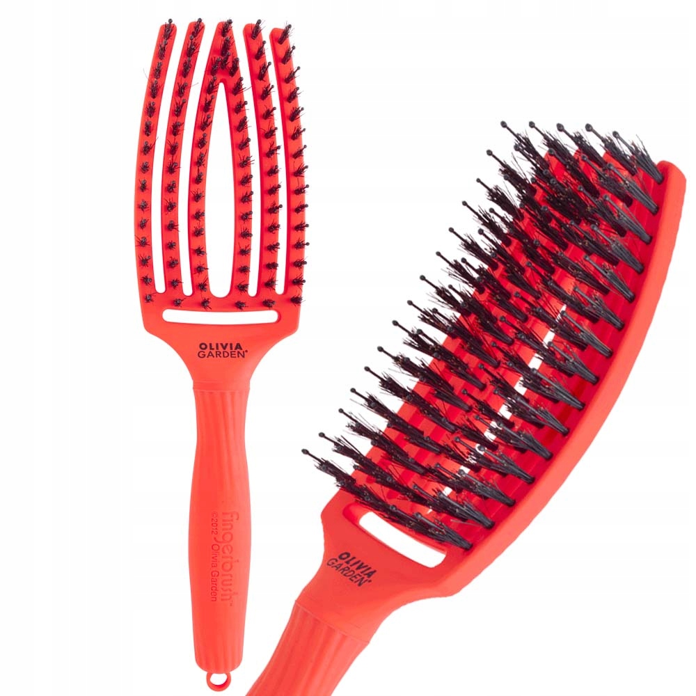 Brosse Olivia Garden FingerBrush ThinkPink Orange Neon – Image 2