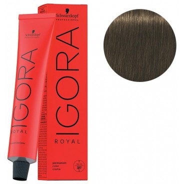 Igora Royal N° 6/63 - Blond Foncé Marron Mat