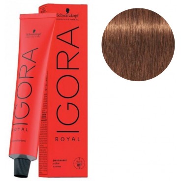 Igora Royal N° 7/57 - Blond Moyen Doré Cuivré