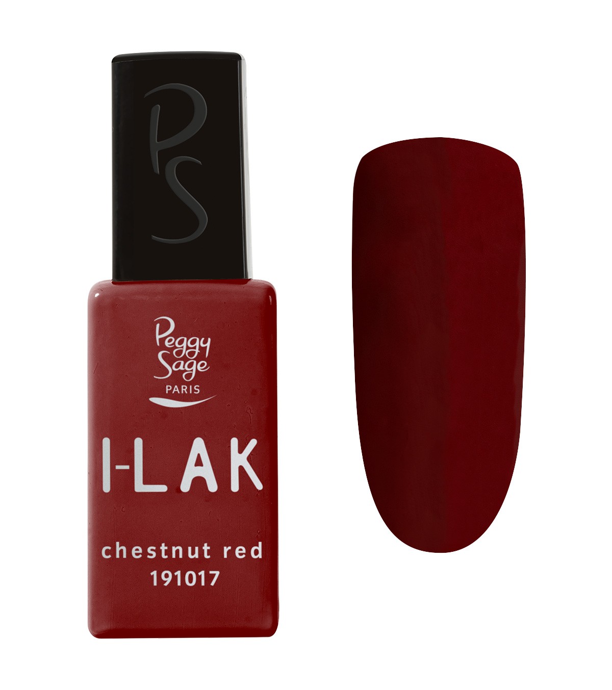 Vernis Semi-permanent I-LAK - Chestnut Red