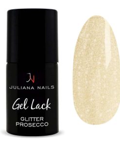 Vernis Semi-permanent Gel Lack 138 - Paillettes Prosecco
