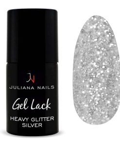 Vernis Semi-permanent Gel Lack 294 - Heavy Glitter Silver