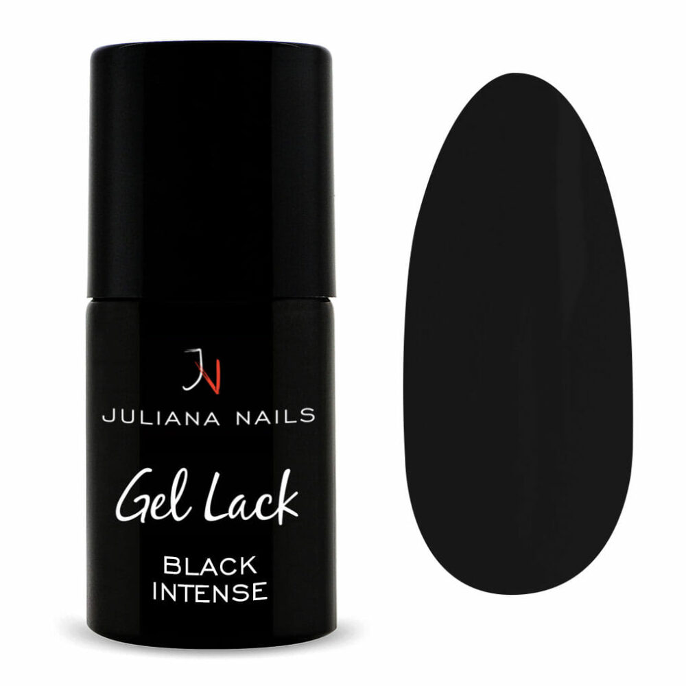 Vernis Semi-permanent Gel Lack 508 - Black Intense