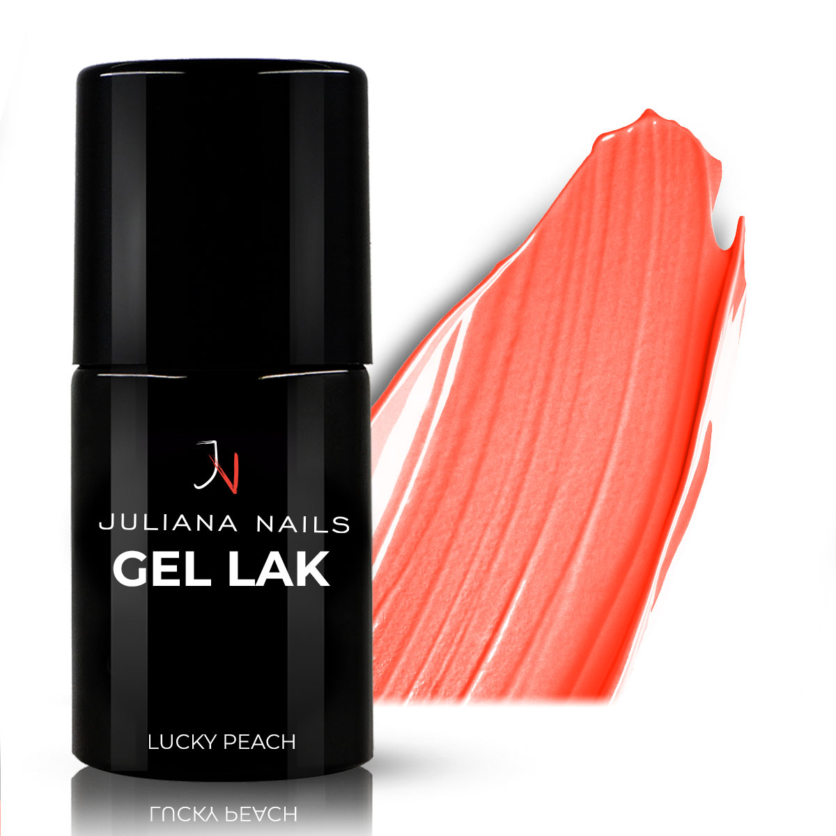 Vernis Semi-permanent Gel Lack 482 - Lucky Peach