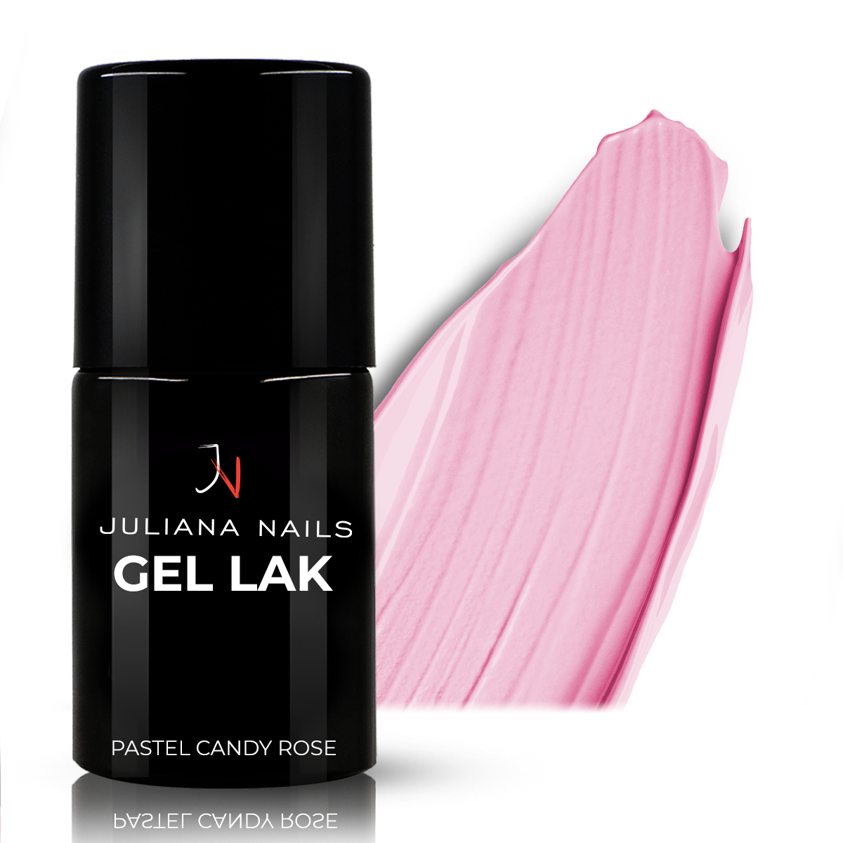 Vernis Semi-permanent Gel Lack 613 - Pastel Candy Rose