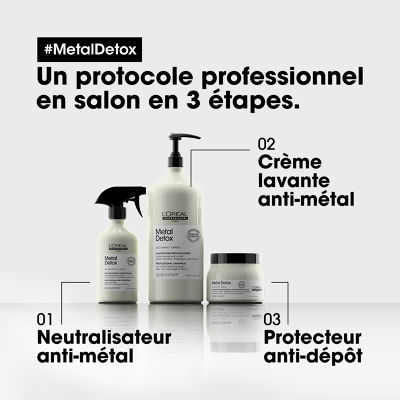 Spray Pré-Traitement Métal détox 500ml L'Oréal Professionnel – Image 5