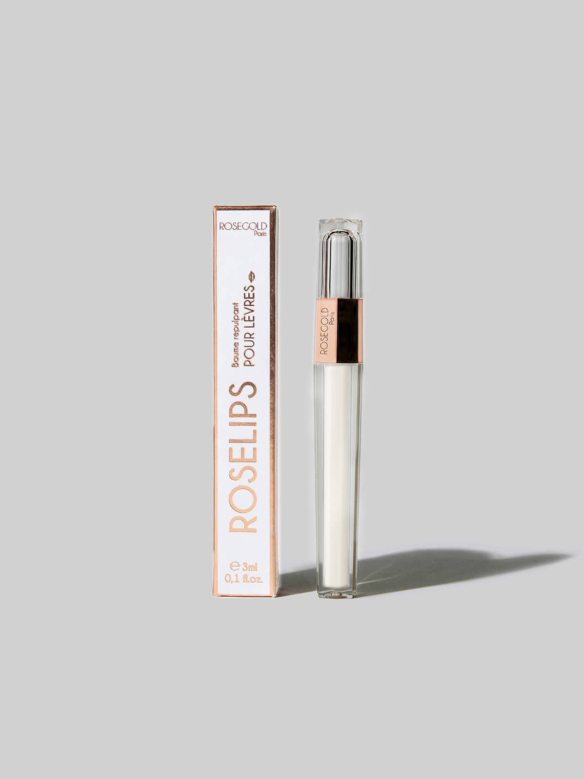 ROSELIPS Baume repulpant pour lèvres ROSEGOLD