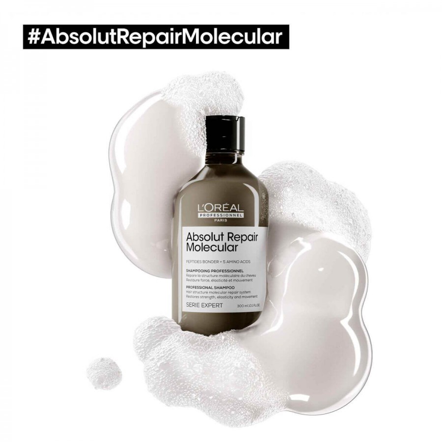 Shampoing Absolut Repair Molecular L'Oréal Pro 300ml – Image 2