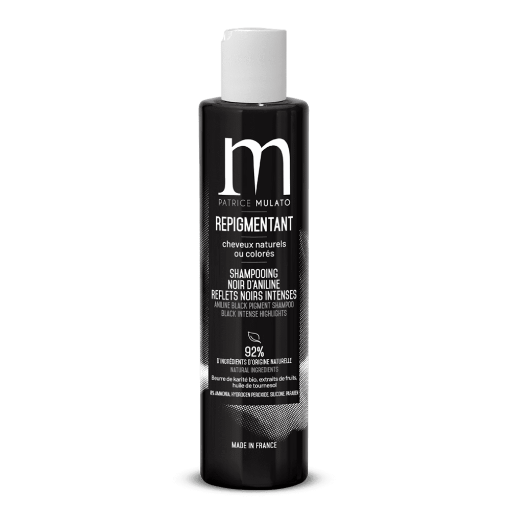 Shampoing Repigmentant Noir d’Aniline Patrice Mulato