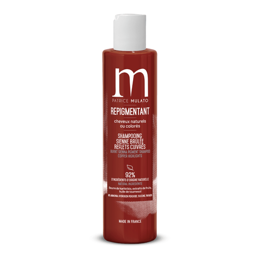 Shampoing Repigmentant Sienne Brulée Patrice Mulato