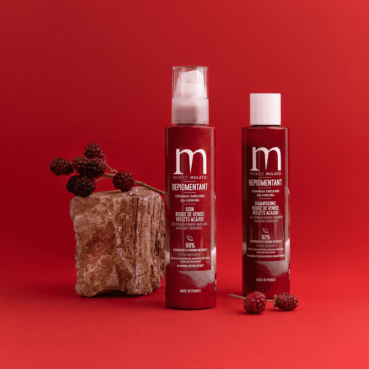 Shampoing Repigmentant Rouge de Venise Patrice Mulato – Image 2