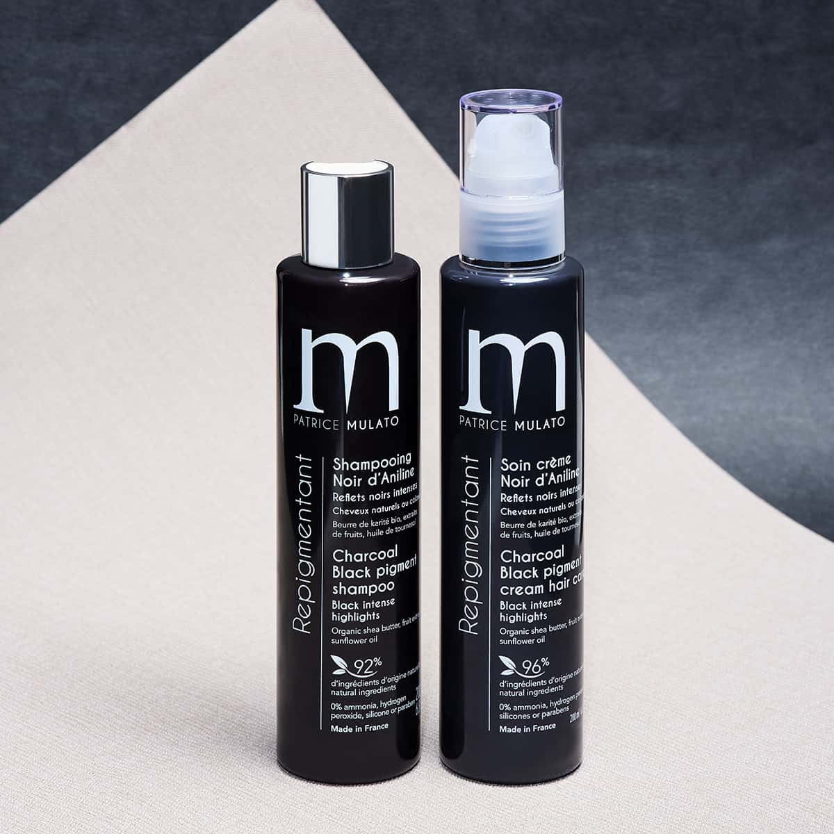 Shampoing Repigmentant Noir d’Aniline Patrice Mulato – Image 2