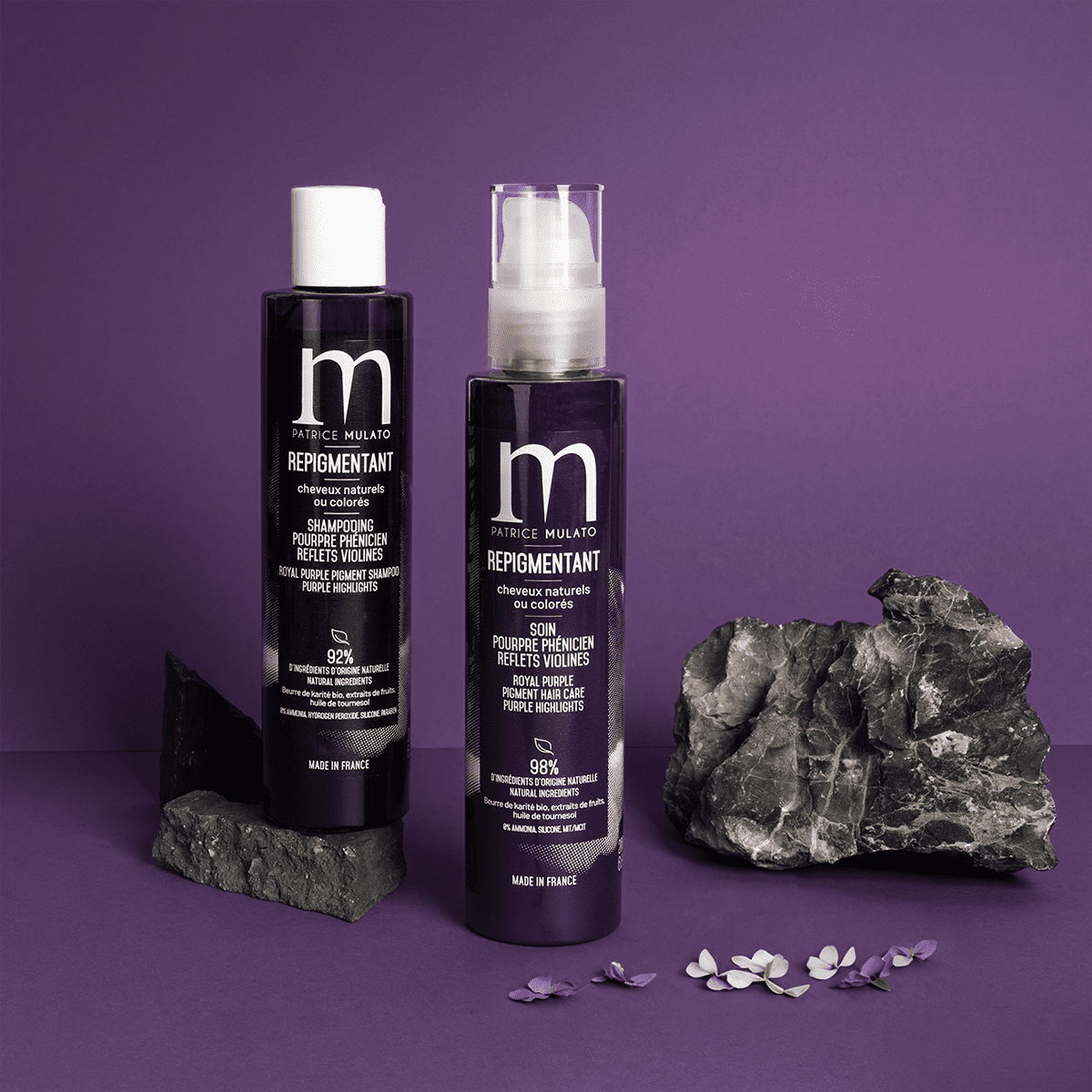 Shampoing Repigmentant Pourpre Phénicien Patrice Mulato – Image 2