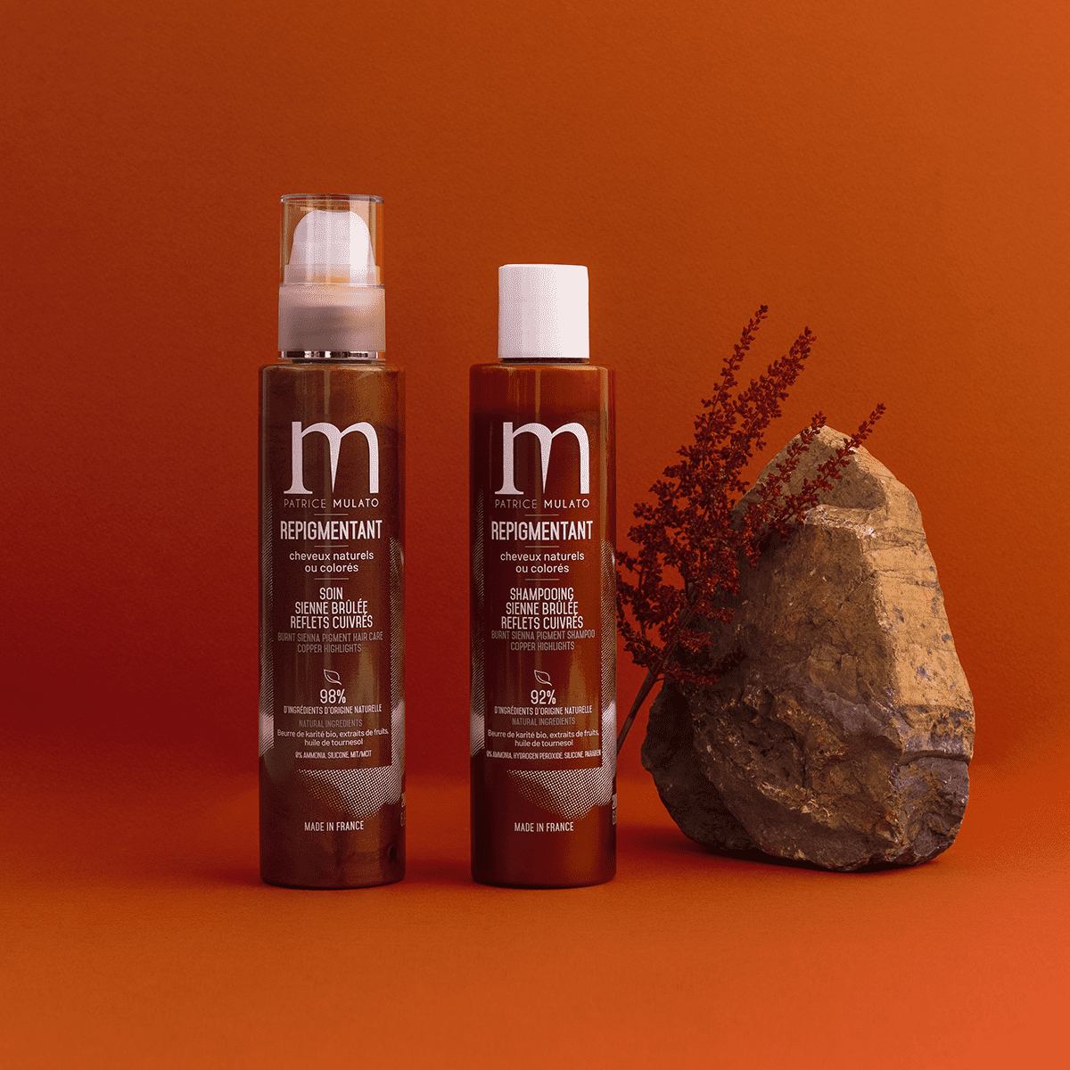 Shampoing Repigmentant Sienne Brulée Patrice Mulato – Image 2