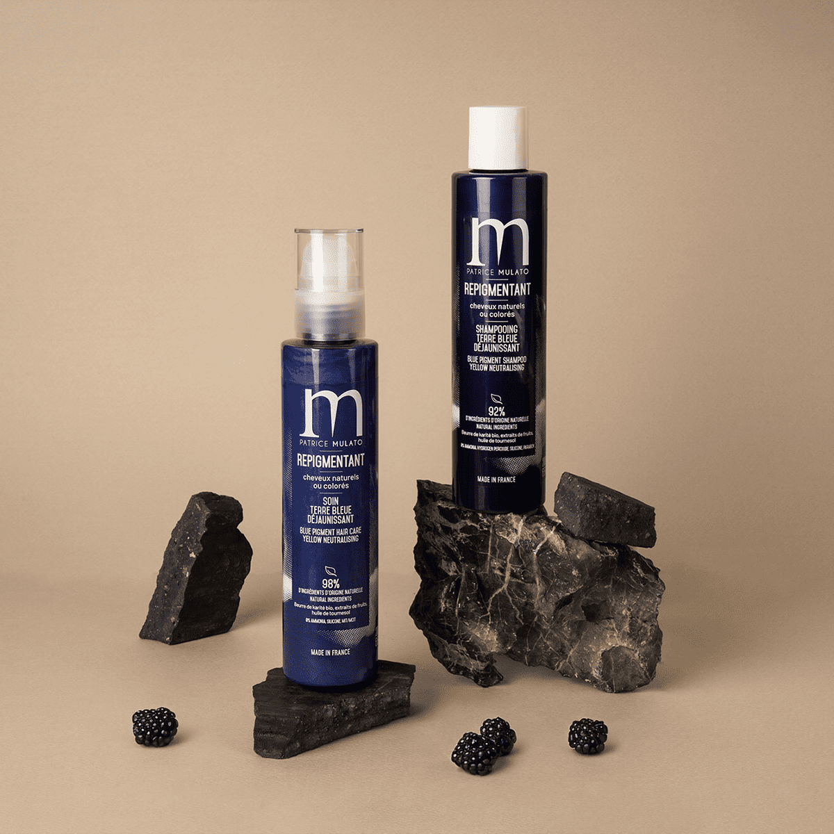 Shampoing Repigmentant Terre Bleue Patrice Mulato – Image 2