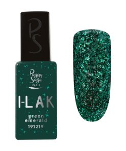 Vernis Semi-permanent I-LAK - Green Emerald