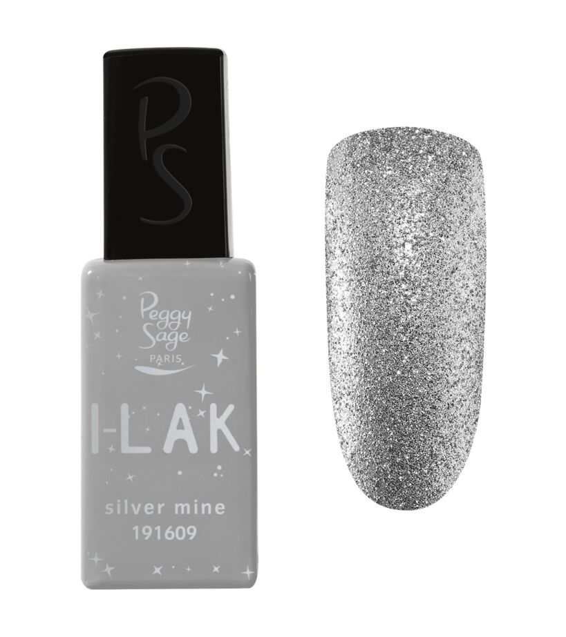Vernis Semi-permanent I-LAK - Silver Mine
