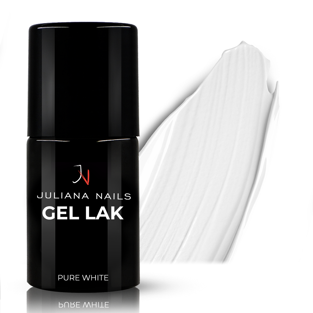 Vernis Semi-permanent Gel Lack 580 - Pure White