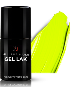 Vernis Semi-permanent Gel Lack 204 - Jaune Lumineux