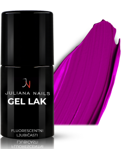 Vernis Semi-permanent Gel Lack 207 - Leuchtend Violett