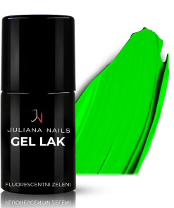 Vernis Semi-permanent Gel Lack 208 - Vert Lumineux