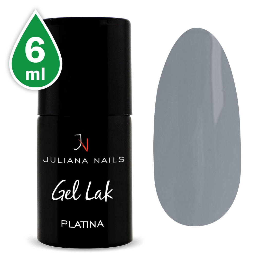 Vernis Semi-permanent Gel Lack 254 - Platine