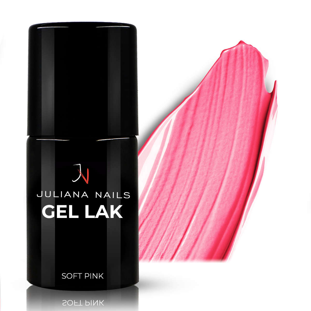 Vernis Semi-permanent Gel Lack 262 - Soft Pink