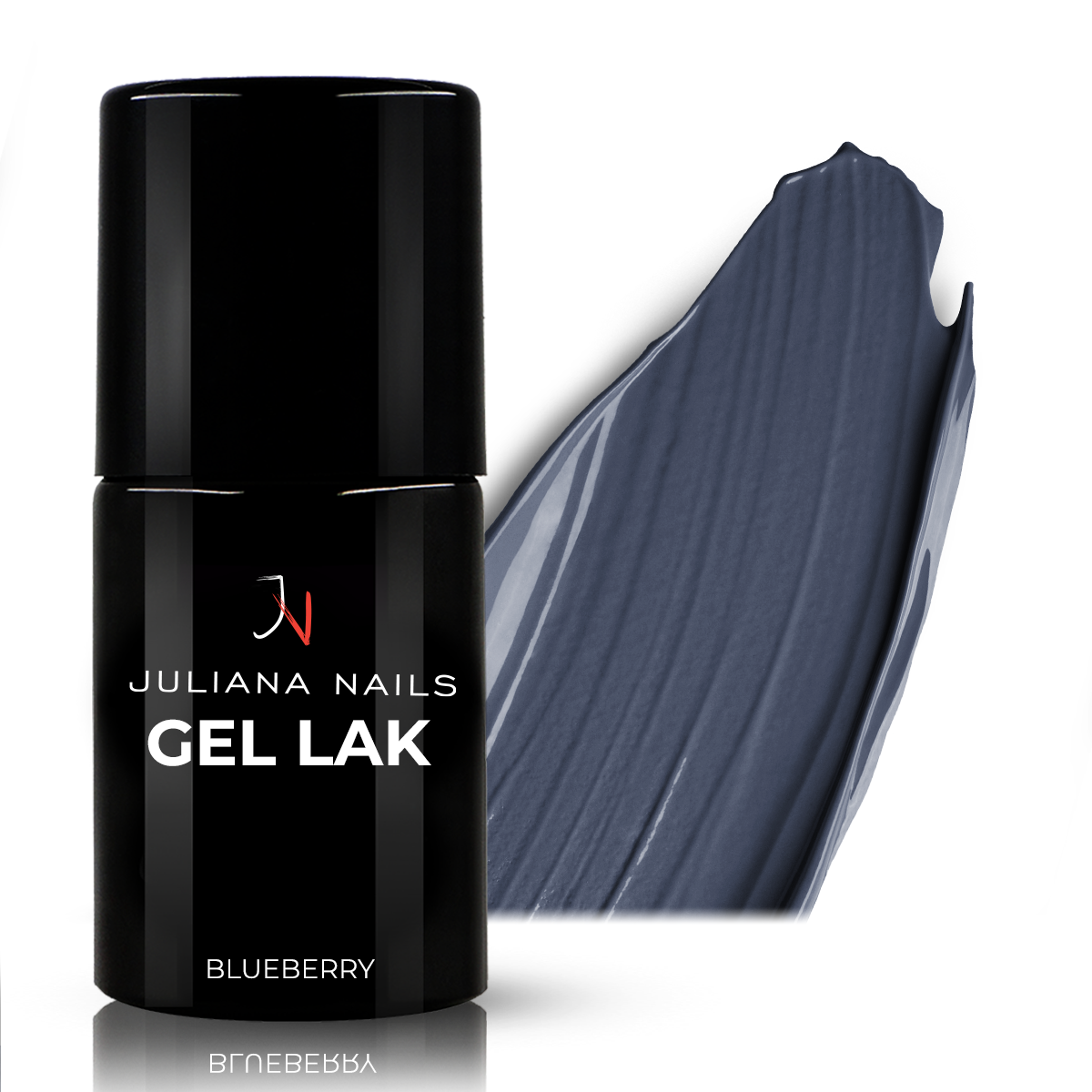 Vernis Semi-permanent Gel Lack 446 - Blueberry