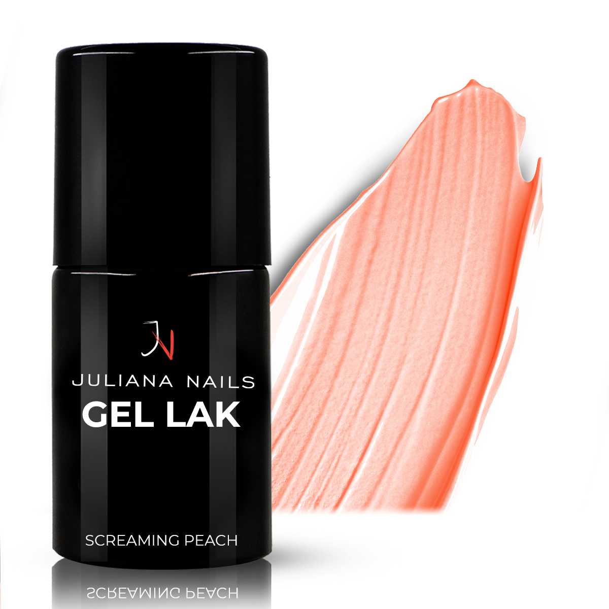 Vernis Semi-permanent Gel Lack 473 - Screaming Peach