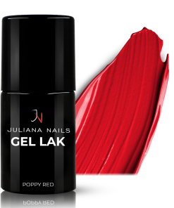 Vernis Semi-permanent Gel Lack 587 - Poppy Red