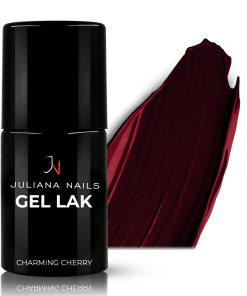 Vernis Semi-permanent Gel Lack 590 - Charming Cherry