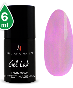Vernis Semi-permanent Gel Lack 641 - Rainbow Effect Magenta