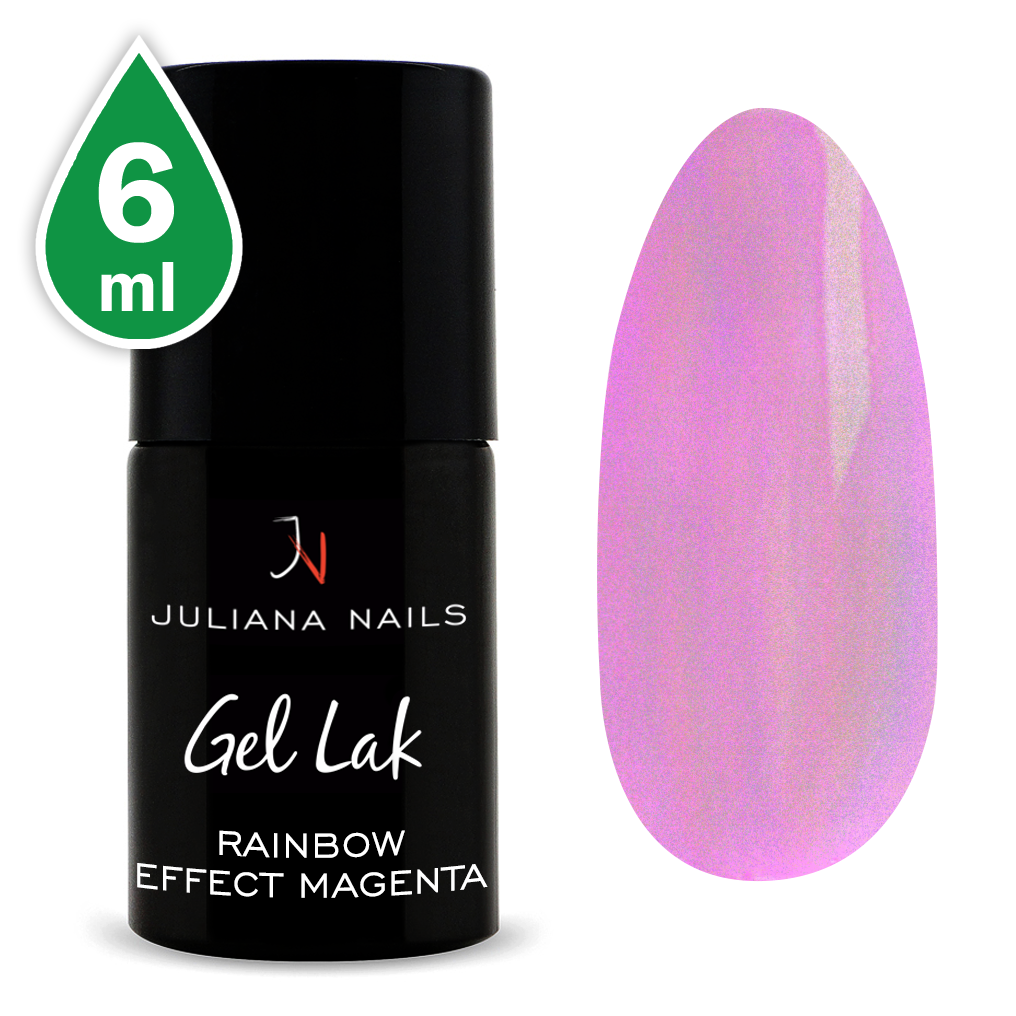 Vernis Semi-permanent Gel Lack 641 - Rainbow Effect Magenta