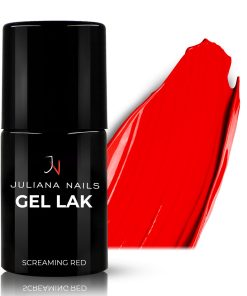 Vernis Semi-permanent Gel Lack 832 - Screaming Red
