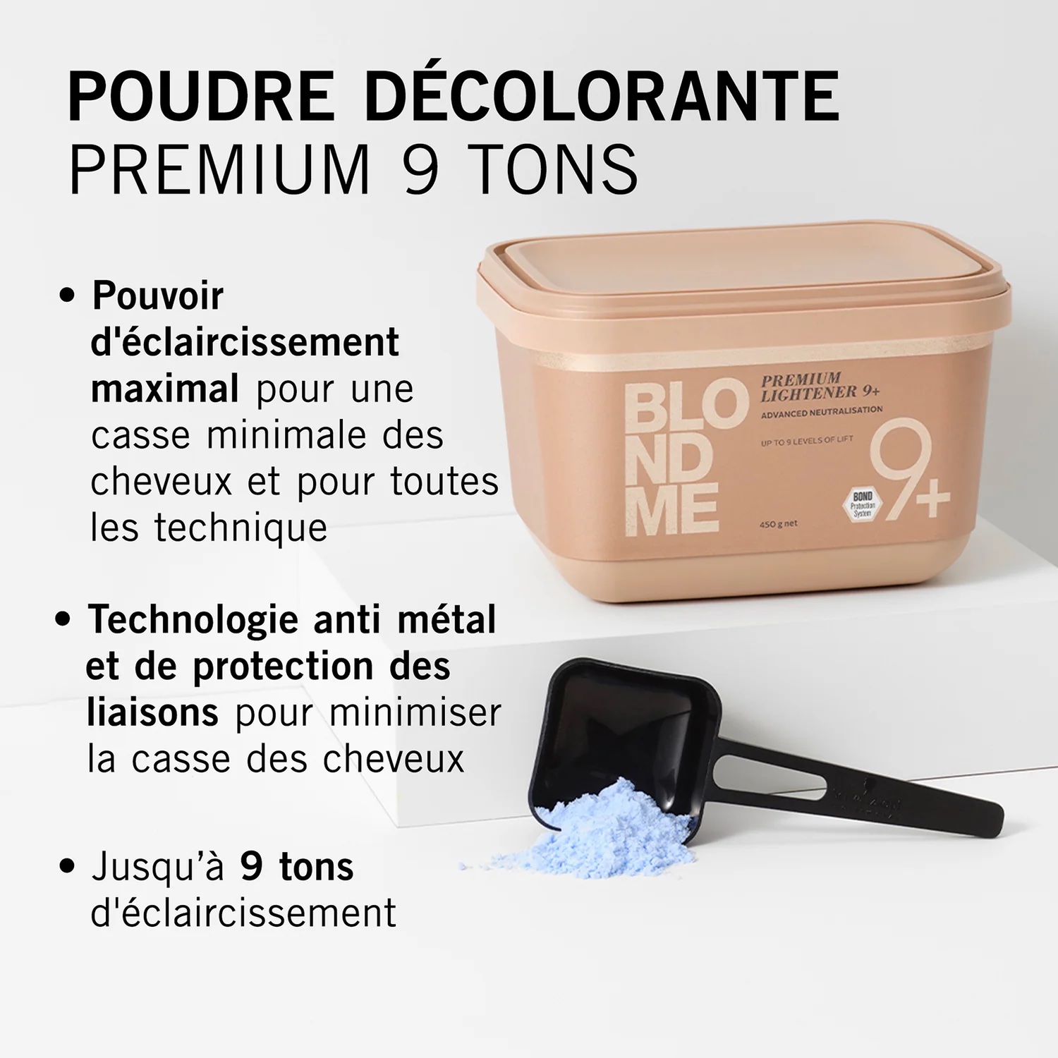 Poudre bond me Compacte Premium Performance 9+ BlondMe 9 tons – Image 2