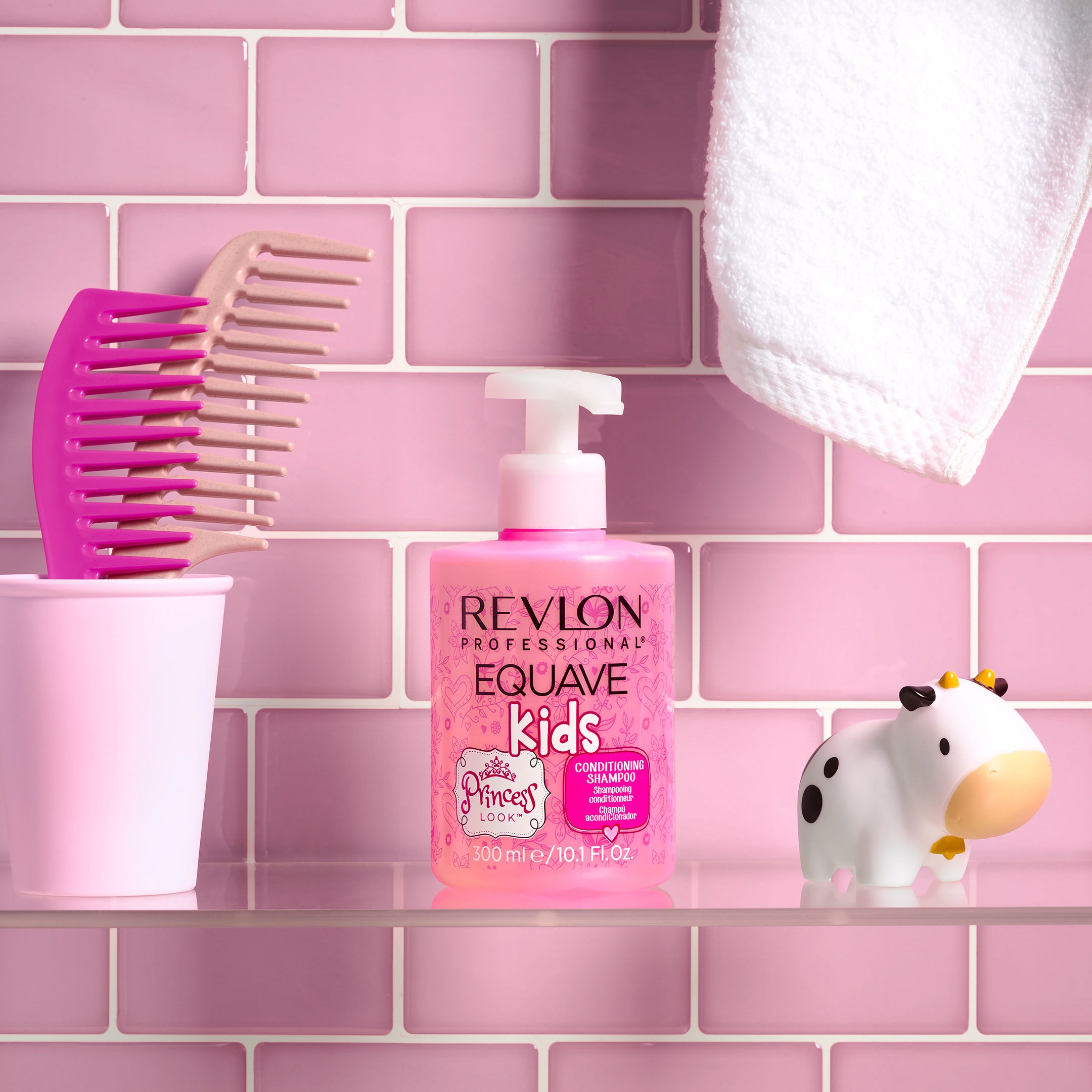 REVLON PROFESSIONAL EQUAVE KIDS™ PRINCESS LOOK ™ – SHAMPOOING SOIN 300ml – Image 3