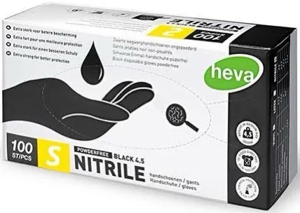 Boîte de gants Nitrile Noir x100 – Image 3